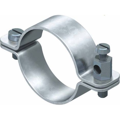 OBO Bettermann Collier de terre 8-11mm Cuivre nickelé, 5038014 (1/2)