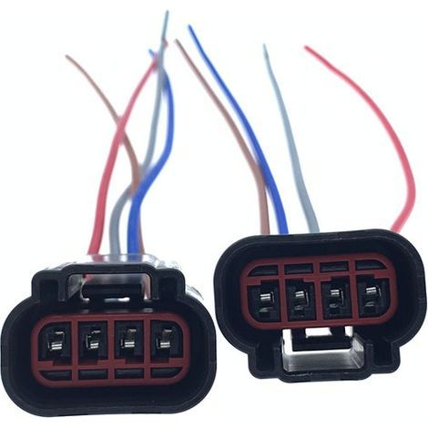Hochspannungs-Zündspulenstecker passend für Land Rover Evoque Discovery 3/4, Freelander 2, Range Rover Autobiography und Jaguar XJXF: JB2123-4P
