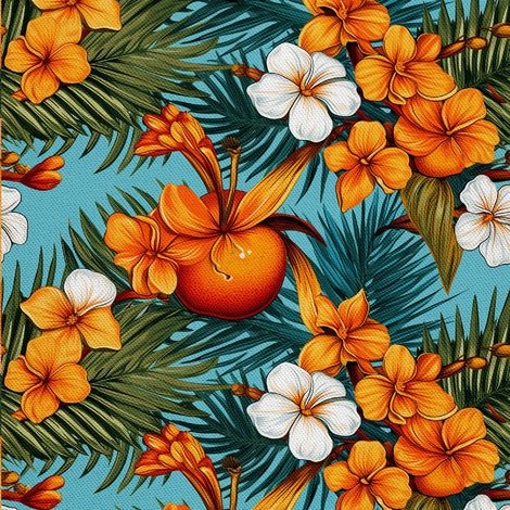 Tela decorativa para exteriores Oxford - Motivo frutal DX6303 (1/5)