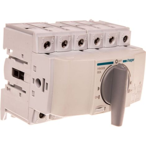 Conmutador modular Hager him308 80A 230V