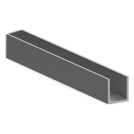 Perfil Placard U10 - Aluminio