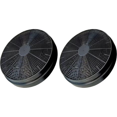 2x Trade-Shop Aktivkohlefilter für NEG15-ATB/ATS/ATW NEG15-ATB+/ATS+/ATW+, Ciarra CBCF003, Klarstein 10029385 10028531 10028532 10030175 10030938 - 2 Stück