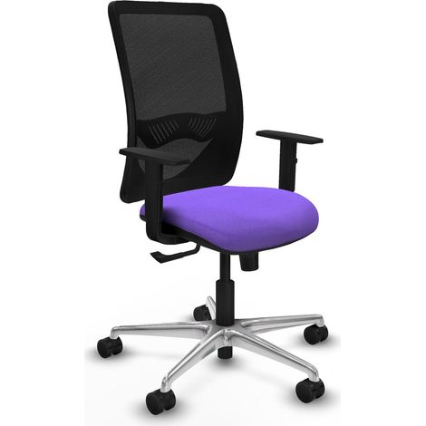 Chaise de bureau piqueras y crespo Zulema noir mousse haute densité (1/2)