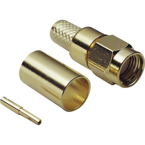 TRU COMPONENTS  1579297 SMA-Reverse-Steckverbinder Stecker, gerade  1 St.