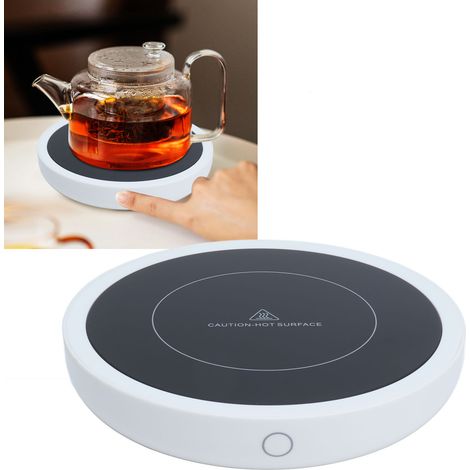 Socle thermostatique intelligent, dessous de plat chauffant à 80 °C, chauffe-thé électrique, chauffe-tasse à café, norme américaine 120 V (1/5)