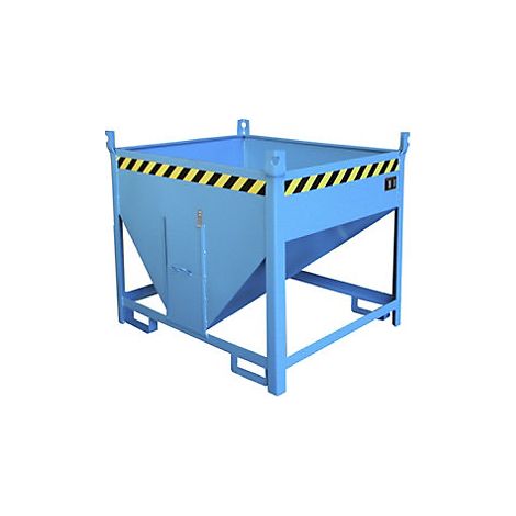 Bauer Silobehälter SGS 50, lackiert, Lichtblau (1/2)