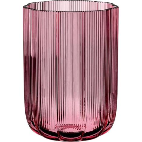 Fleur Gifts Vase, Hauteur : env. 22,5 cm, Lilas, Vase en Verre Floral pour des compositions expressives, Verre de Haute qualité (1/5)