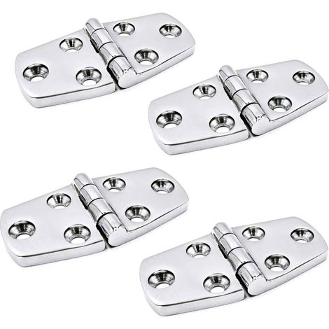 en acier inoxydable pour porte pliante à 180 degrés (1/4)