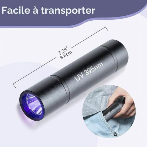 Resine UV - Lampe UV Rechargeable USB-C - Durée de Durcissement 5 Secondes - Pour Créations Artisanales et Réparations - Kit Complet 30 g (1/5)