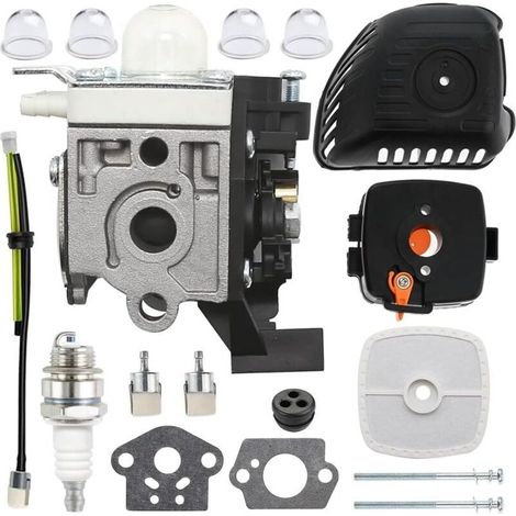 Carburateur compatible pour débroussailleuse Echo GT225, SRM 225, GT225i, GT225L, GT225SF, SRM225i, SRM225SB, SRM225U, PAS225, PE225, PPF225, SHC225, SHC225S, RB-K93 - Pièce de remplacement (1/5)