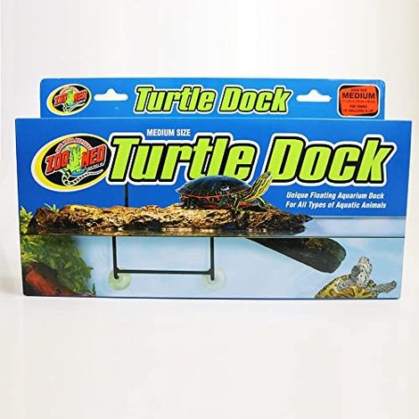 M 17,8 x 39,3 cm: Isola galleggiante Turtle Dock Zoo Med per tartarughiere (1/4)