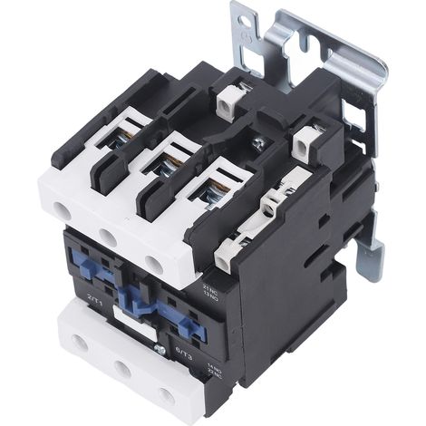 Contacteur AC 80A boîtier ABS ignifuge contacts alliage argent pour industrie 1 pc (1/5)