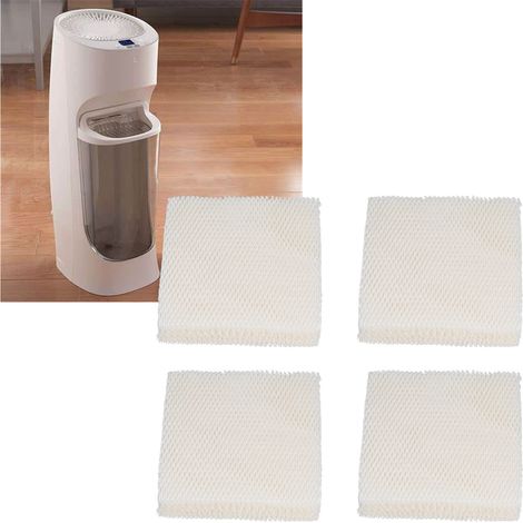 Convient aux filtres d'humidificateur Honeywell HFT600, aux cartouches filtrantes absorbantes en papier de pâte de bois pour purificateur d'air HFT600 et aux rideaux humides. (1/5)