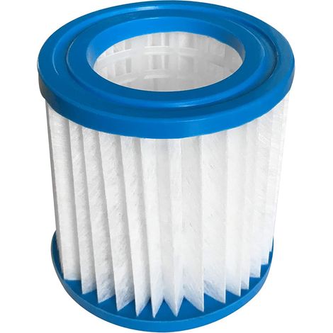 Lot de 2 cartouches Jilong TYPE I Ø80x90mm filtration piscine hors-sol (1/5)