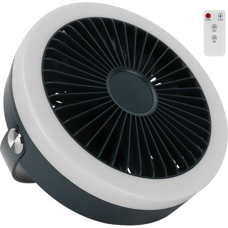 Intelligenter, ferngesteuerter Mini-Ventilator mit 3 Geschwindigkeitsstufen, tragbar, für drinnen und draußen, königsblau (1/5)