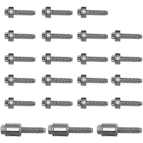 22-teiliges Ventildeckelschrauben-Set aus Aluminium für E60 E61 E90 E91 Z4 11120409288 Edition 0617 (1/4)