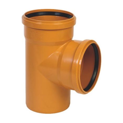 Derivación simple 87º M-H - CREARPLAST Medidas: 110x87 mm