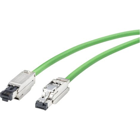 [NEUWERTIG] B-Ware Siemens Kabel Leitung Ethernet Netzwerk Ie Kabel M12 Konfektioniert Grün 2m