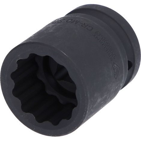 BRILLIANT TOOLS 3/4" Vaso de impacto hexagonal 30 mm corto - BT025602 (1/4)