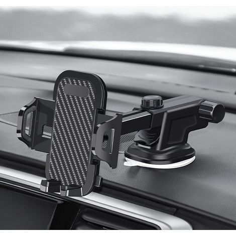 Support de téléphone portable pour voiture, ventouse de sortie d'air de voiture, support fixe de navigation de voiture multifonction universel (1/4)
