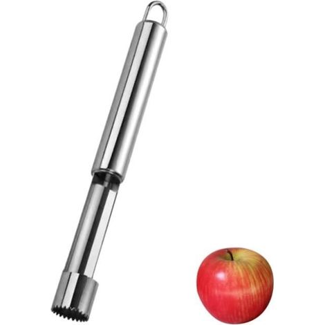 Pomme Acier Inoxydable, Dénoyauteur à Coupe Pomme, Vide Pomme Trognon, Trognon de Pomme Facile à Retirer, Vide-Cuisine (1/4)