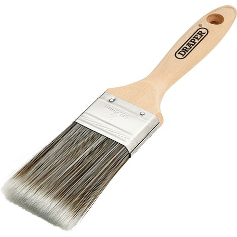 Draper 20437 Paint Brush with Wood Handle, 2