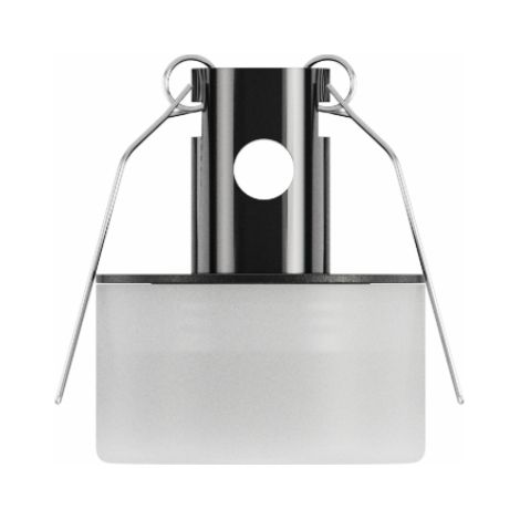 Mini Faretto LED da Incasso Argo Flat 2W 180º 4000K Nero Opaco - Beneito & Faure, Illuminazione d'Accento Professionale ad Alta Resa