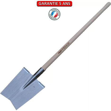Louchet Vosges 26 cm Griff 1,05 m - montierte Kanten OUTILS PERRIN