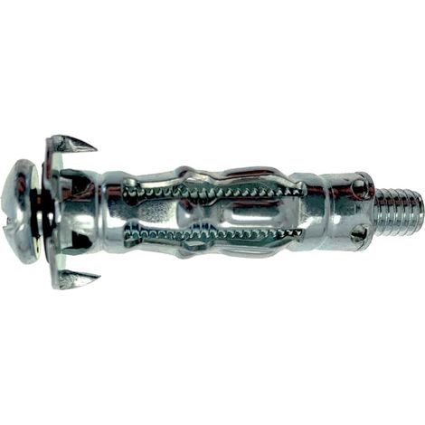 Cheville métallique pour placo HM 5x52 mm avec vis métrique Boîte de 50 558103 Gris (1/3)