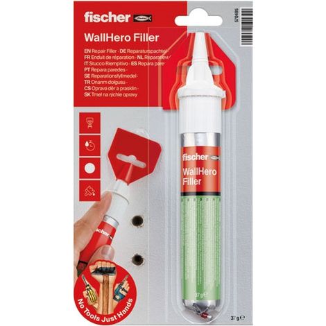 FISCHER - Enduit de réparation wallhero filler blanc