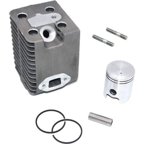 Cylinder and piston kit for Wacker Neuson WM80 WM80C BS45Y BS50-2 BS500 rollers, 45 mm, 9-piece set, with cutting head and steel blade.
