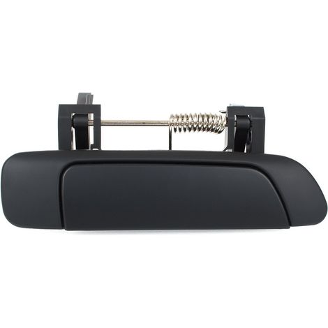 Poignée de porte extérieure sans trou, noir mat, avant droite, pour Honda Accord 98-02 (conduite à gauche). (1/2)