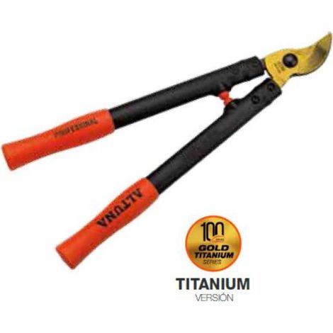 altuna tijera carbono 2 manos 26-60 cm cort 35 mm hoja titanio