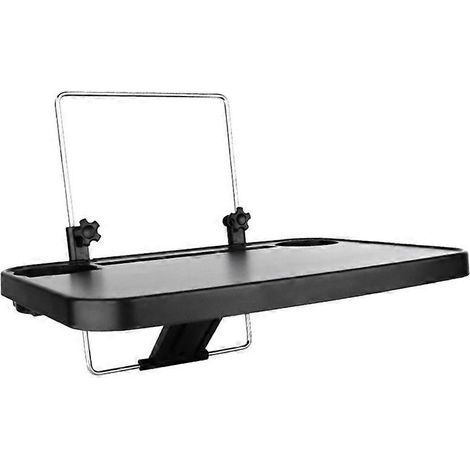 Tablette de voiture compacte, plateau repas, plateau de volant pliable, accessoires de voiture universels (1/4)
