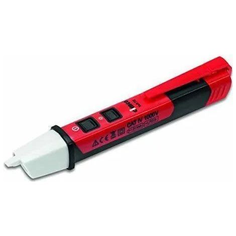 Cimco Voltfix tester di tensione nero con torcia