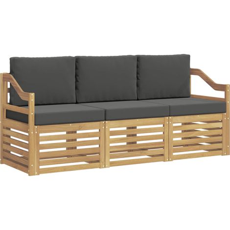 Juegos de sofás Madera de Acacia Sólida vidaXL
