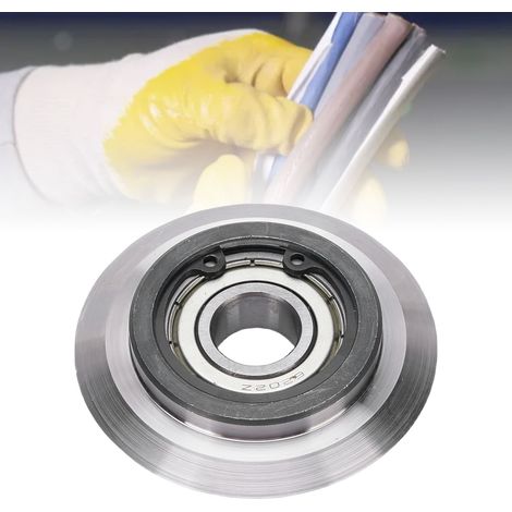 Ersatzklinge für Abisoliermaschine – Stahl – 15 mm Innendurchmesser / 64 mm Außendurchmesser – Komplettset mit Ringen, Lagern und Muttern (1/5)