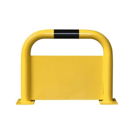 Rammschutz-Bügel mit Unterfahrschutz - Unterfahrschutz 400 mm, HxB 600 x 750 mm
