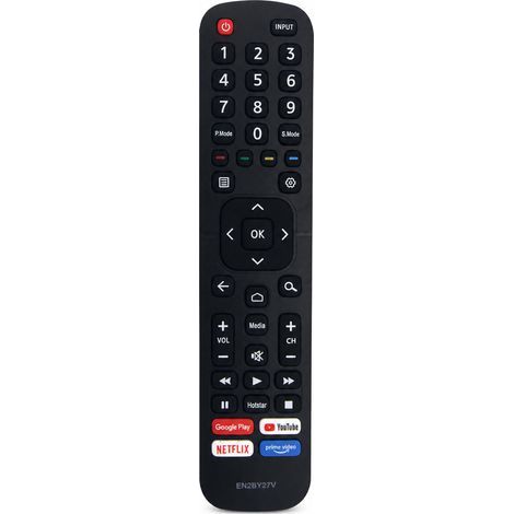 Télécommande TV Compatible avec Hisense EN2BY27V, avec Boutons Netflix, YouTube et Prime Video (1/5)