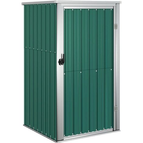 Maison Exclusive - Capanno per Attrezzi Verde 88x89x161 cm in Acciaio Zincato (1/5)
