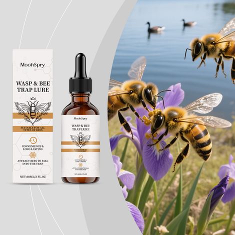 Bienenlockmittel, tragbarer Bienenköder für Landwirtschaft, Gartenarbeit und Outdoor-Aktivitäten – 60 ml -- BIEMMEDUE (1/5)
