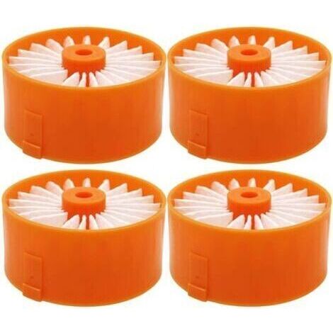 Filtre pour aspirateur sans pour SCHWARZ + DECKER POWERSERIES pour outils de remplacement pour BSV2020G Accessoires de balayeuse (lot de 4 unités) (1/5)