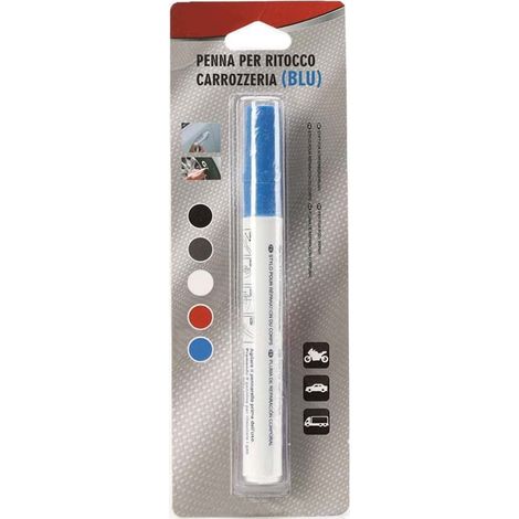 Pennarello Ritocco Auto Vernice Per Carrozzeria Penna Copri Graffi Blu CA-02914 (1/5)
