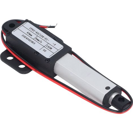 Actionneur linéaire électrique, course de 40 mm, force de 150 N, vitesse de déplacement de 4 mm/s, pour canapé, robot, TV, table, fenêtre, 12 V (1/5)