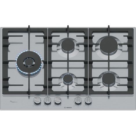 Placa de cocina Bosch PCS7A5I90 acero inoxidable 75 cm 12500 W (1/3)