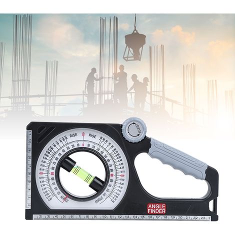 Instrument de mesure de pente, instrument de mesure d'angle, instrument de mesure d'angle magnétique, instrument de mesure de pente professionnel pour le travail du bois (1/5)