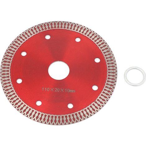 Roue de coupe en céramique, lame de scie, roue à lame haute fiabilité rouge pour décoration domestique céramique (1/5)