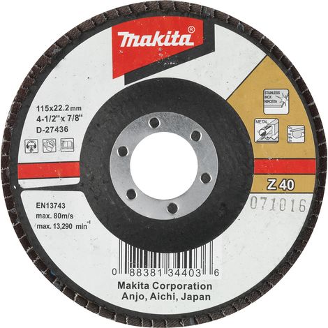 Makita Disco de láminas 115 mm Z40 - D-27436