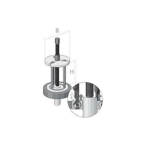 1.92/1 Extractor de rodamientos PLUS, tamaño 1 (1/4)