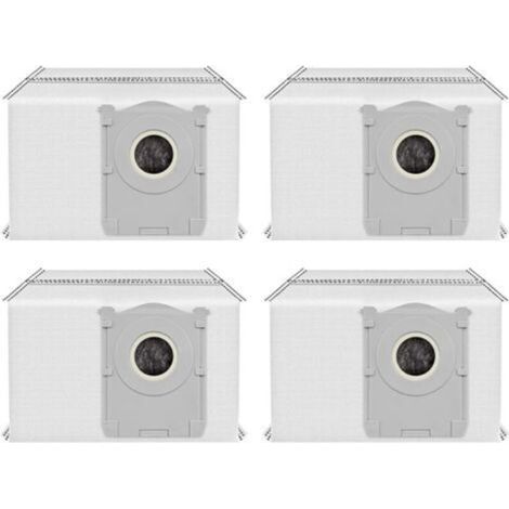 Sacs filtrants soufflés par fusion de grande capacité pour Ecovacs pour Deebot T90 Pro pour sacs Omni - Sacs à poussière résistants aux déchirures - Hygiène - Fermeture sécurisée automatique (1/5)